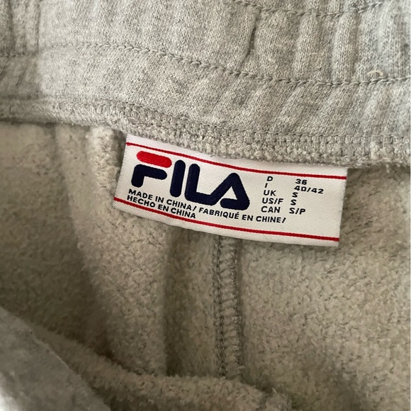 Grey FILA jogger sweatpants - Picture 3 of 4